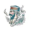 Ukrainian Cossacks  tattoo design idea