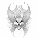 Last name "Manning" tattoo design idea