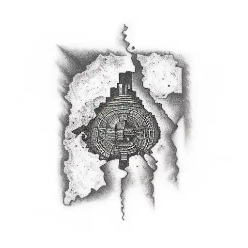 Haitian earthquake rememberal tattoo design idea