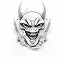 zombi tattoo design idea