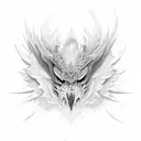 Griffin tattoo design idea