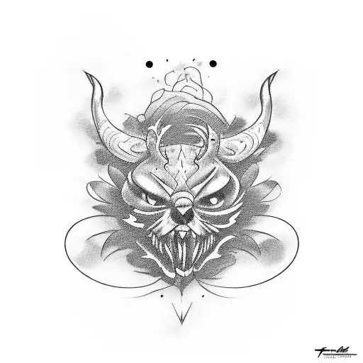 Tae with open red heart tattoo design idea