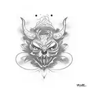 Tae with open red heart tattoo design idea