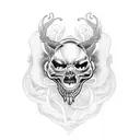 Tae with open red heart tattoo design idea