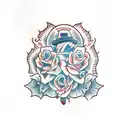 Nombre Josefina tattoo design idea