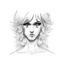 Lil peep tattoo design idea