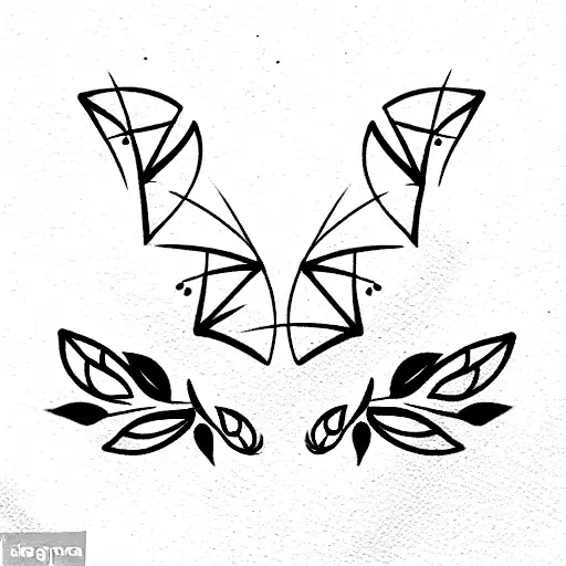 dark feminine energy sternum tattoo  tattoo design idea