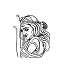 madonna tattoo design idea