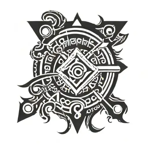 main road sign tattoo design idea