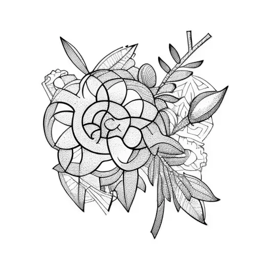 Olive Branch tattoo design idea