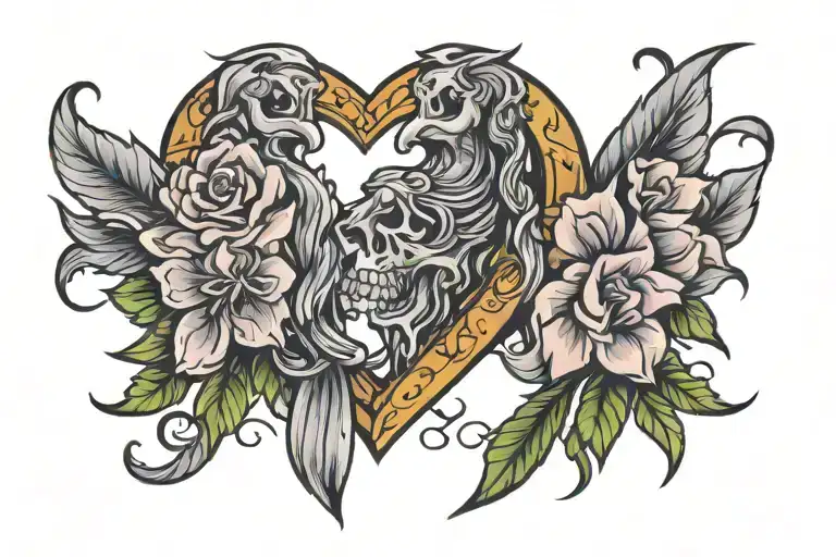 love you always tattoo design idea