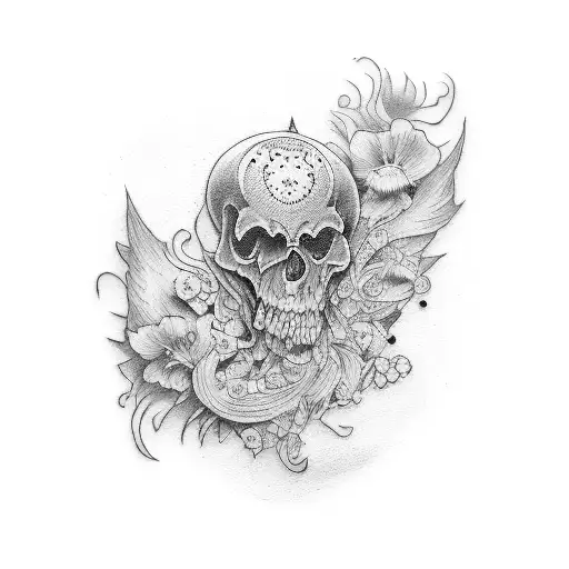 grief tattoo tattoo design idea
