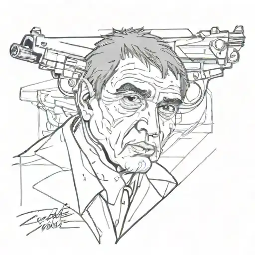Scarface "The world is yours" tattoo design idea