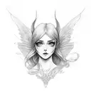 lachesis measuring thread tattoo design idea