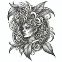 fun in the chaos tattoo design idea