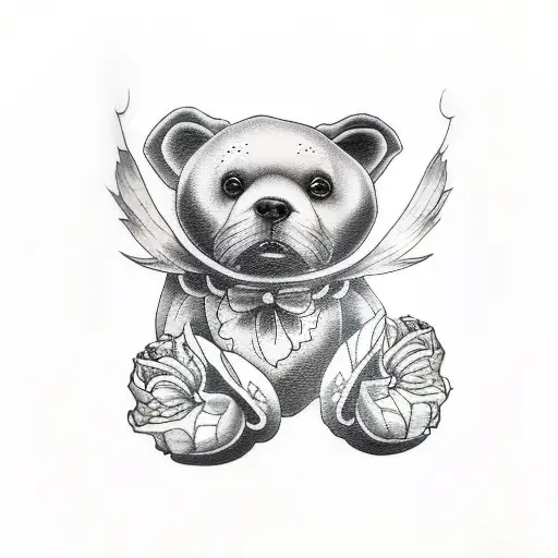 clouds tattoo design idea