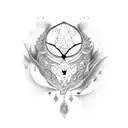 dream magic tattoo design idea