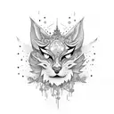 dream magic tattoo design idea