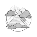 clouds tattoo design idea