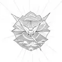 clouds tattoo design idea