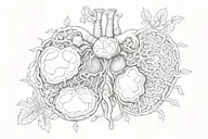 anatomically correct organs   tattoo design idea