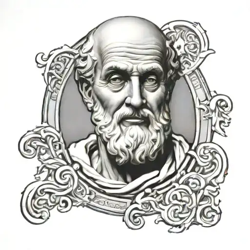 saint Peter tattoo design idea