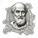 saint Peter tattoo design idea