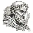saint Peter tattoo design idea