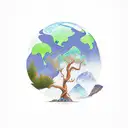 a "land before time" tree star tattoo design idea