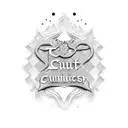 Text that reads "Stupid Cumslut" tattoo design idea