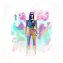 Cyberpunk Edgerunners tattoo design idea