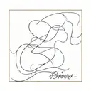 strength, courage, perseverance present tattoo design idea