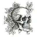 Memento Mori tattoo design idea
