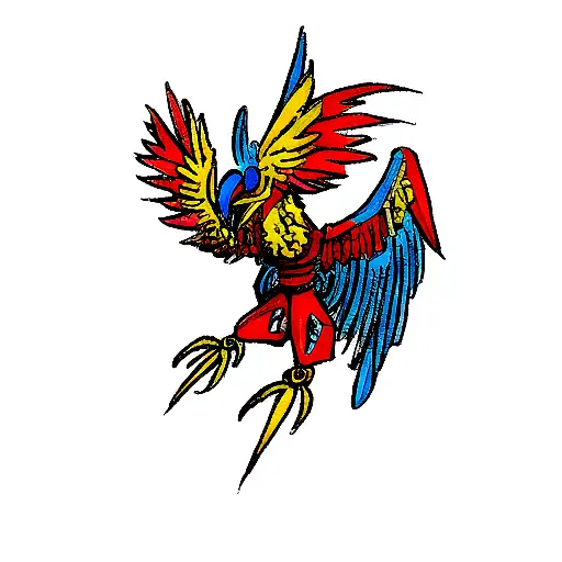 ave fenix tattoo design idea