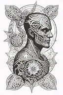 Homelander tattoo design idea