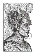 Homelander tattoo design idea