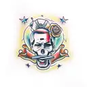 2pac tattoo design idea