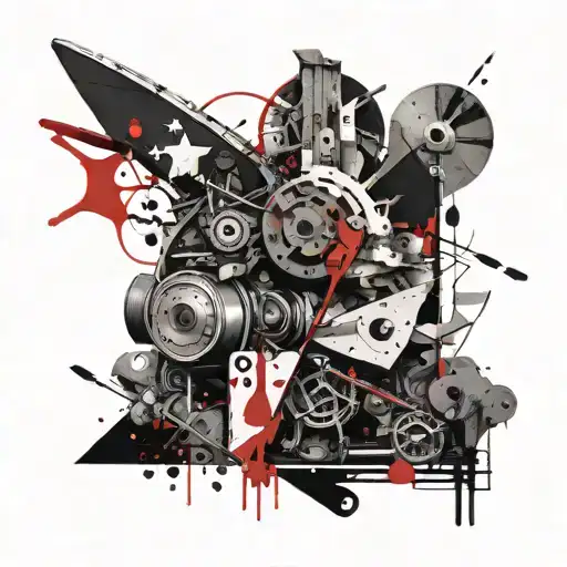 coal tattoo design idea