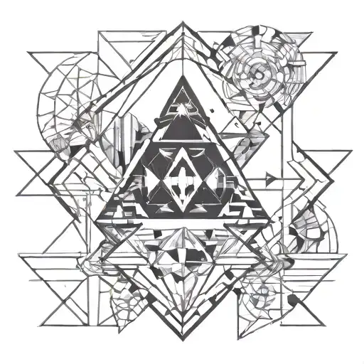 mining tattoo design idea