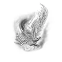 Prometheus Giving Fire tattoo design idea