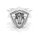 ford mustang tattoo design idea