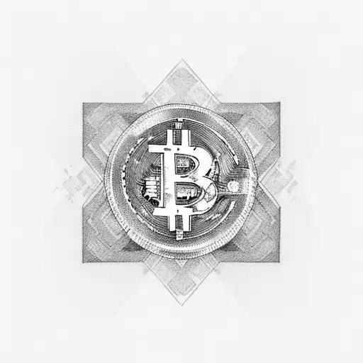 bitcoin tattoo design idea