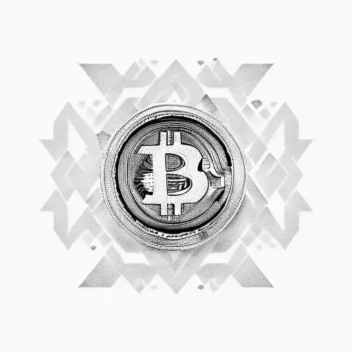 bitcoin tattoo design idea