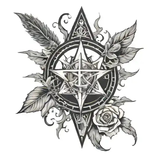 witchcraft inspired tattoo tattoo design idea