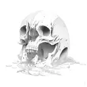  coffin tattoo design idea