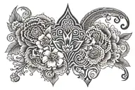 thai love serendipity black forearm tattoo tattoo design idea