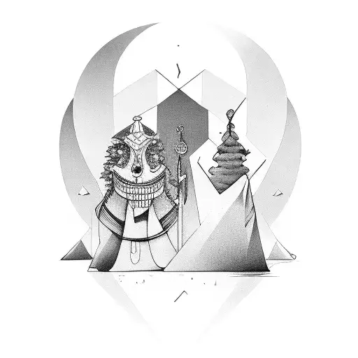 couple January and April  tattoo design idea