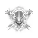 neo genesis Evangelion  tattoo design idea