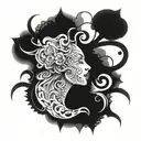 equals tattoo design idea