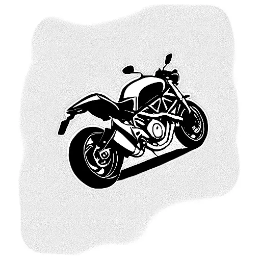 ducati monster  tattoo design idea
